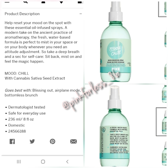 🌿4 PC VS PINK COCO CHILL BUNDLE🔥 - Picture 6 of 8